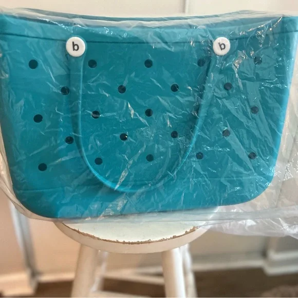 Stylish Blue Tote Bag - Picture 10 of 11